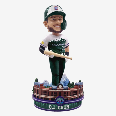 C.J. Cron Colorado Rockies 2022 City Connect MLB Bobblehead