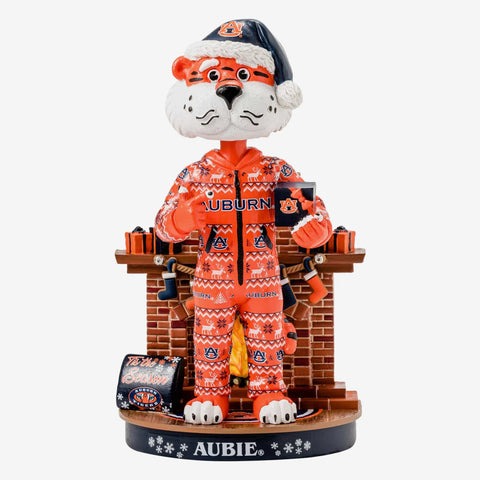 Aubie The Tiger Auburn Tigers Holiday Mascot NCAA College Bobblehead