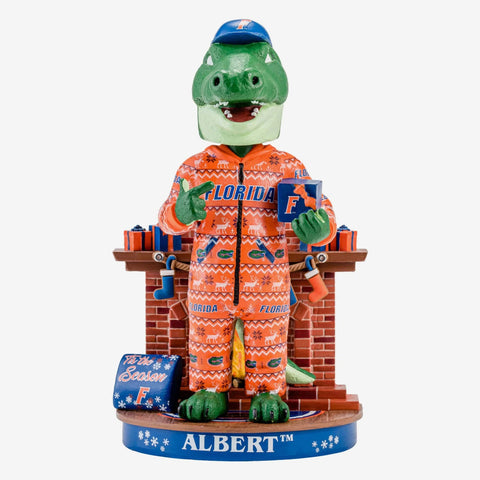 Albert Florida Gators Holiday Mascot NCAA College Bobblehead