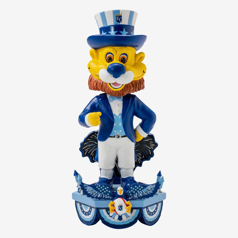 Sluggerrr Kansas City Royals Americana MLB Baseball Bobblehead