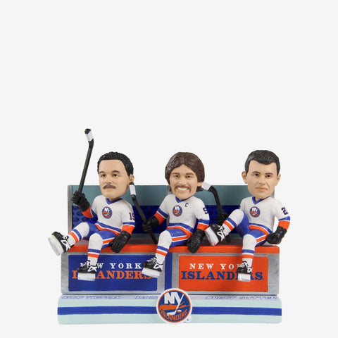 Bryan Trottier Denis Potvin Brent Sutter New York Islanders Triple Bobblehead
