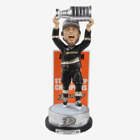 Teemu Selanne Anaheim Ducks Stanley Cup Celebration NHL Hockey Bobblehead