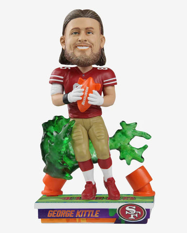 George Kittle San Francisco 49ers Slime Zone NFL Football Bobblehead