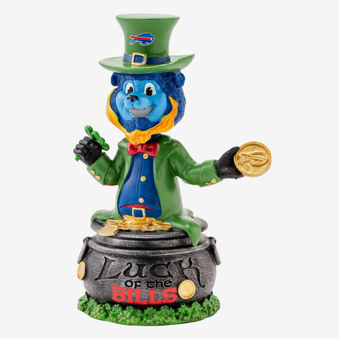 Billy Buffalo Buffalo Bills 2023 Saint Patrick's Day NFL Football Bobblehead