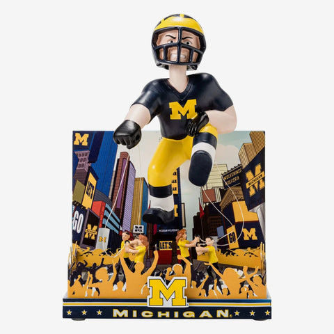 Biff Michigan Wolverines Thanksgiving Mascot NCAA College Bobblehead