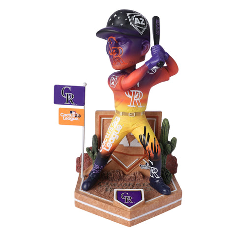 Colorado Rockies Cactus League Bobbles On Parade MLB Baseball Bobblehead