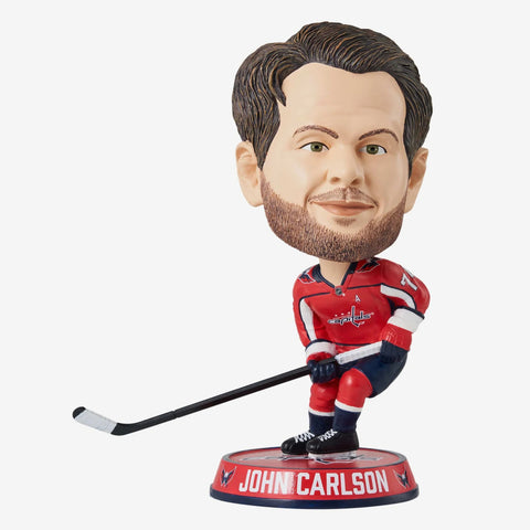 John Carlson Washington Capitals 2023 Home Jersey Bighead NHL Hockey Bobblehead