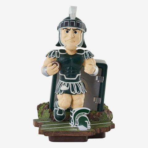 Sparty Michigan State Spartans Bank NCAA College Bobblehead