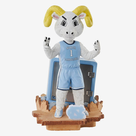 Rameses North Carolina Tar Heels Bank NCAA College Bobblehead
