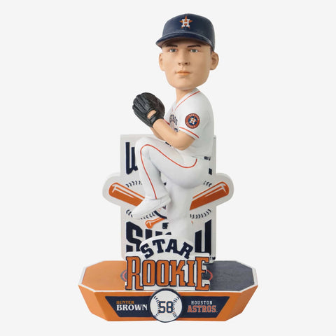 Hunter Brown Houston Astros Star Rookie MLB Bobblehead