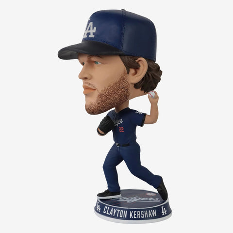 Clayton Kershaw Los Angeles Dodgers Home Jersey Mini Bighead MLB Bobblehead