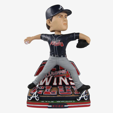 Kyle Wright Atlanta Braves 20 Game Winner Club MLB Baseball Bobblehead