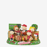 Peanuts Gang MLB Field Mini Bobble Scene Bobbleheads