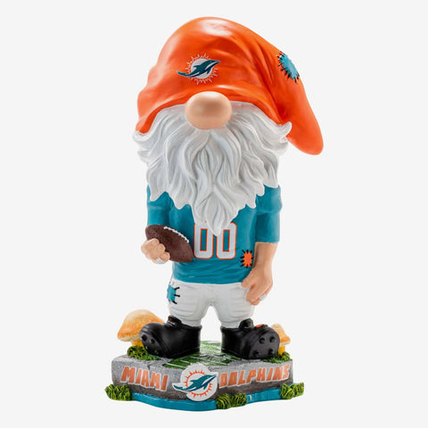 Miami Dolphins Gnome NFL Football Bobblehead
