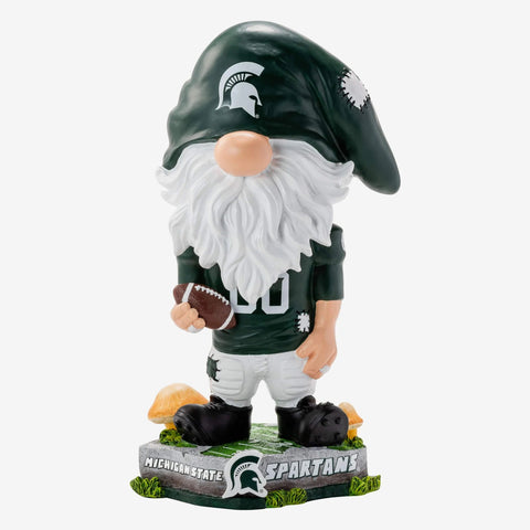 Michigan State Spartans Gnome NCAA College Bobblehead