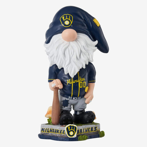 Milwaukee Brewers Gnome MLB Baseball Bobblehead