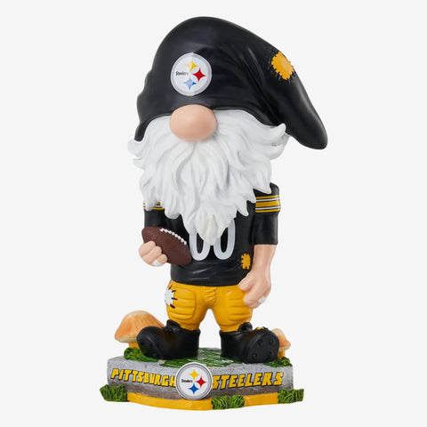Pittsburgh Steelers Gnome NFL Football Bobblehead