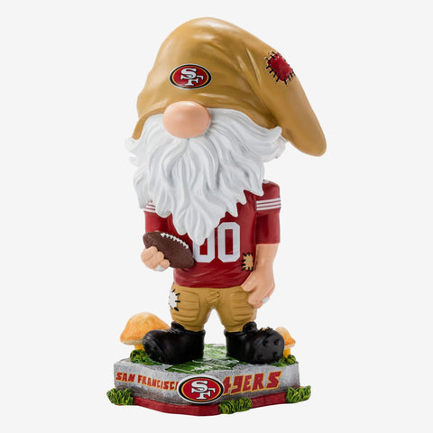 San Francisco 49ers Gnome NFL Football Bobblehead