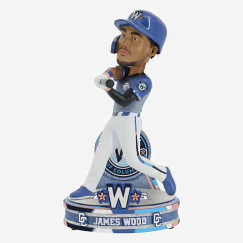 James Wood Washington Nationals 2025 City Connect Jersey MLB Bobblehead