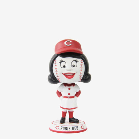 Rosie Red Cincinnati Reds Home Jersey Mini Bighead MLB Bobblehead