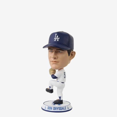 Don Drysdale Los Angeles Dodgers Home Jersey Mini Bighead MLB Bobblehead