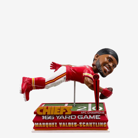 Marquez Valdes-Scantling Kansas City Chiefs First Down Reach Bobblehead NFL