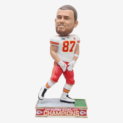 Travis Kelce Kansas City Chiefs Super Bowl LVII Champions Stanky Leg Bobblehead
