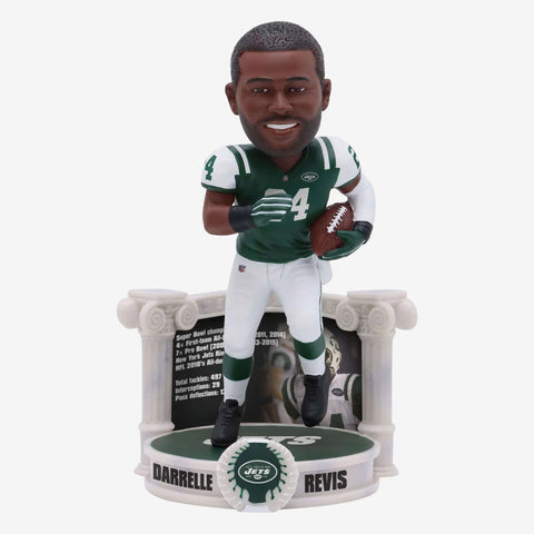 Darrelle Revis New York Jets Career Retrospective NFL Bobblehead