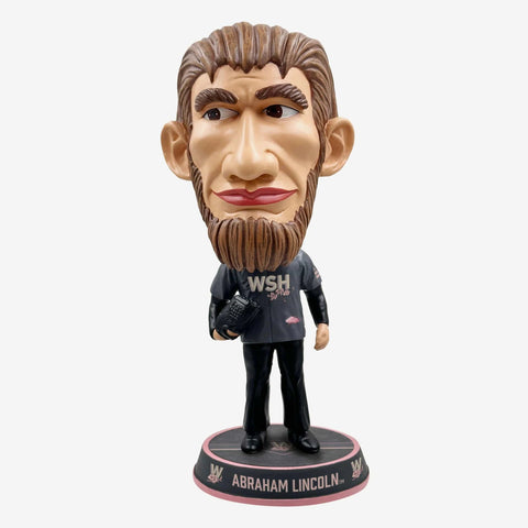 Abraham Lincoln Washington Nationals 2023 Round Base City Connect Bighead Bobblehead