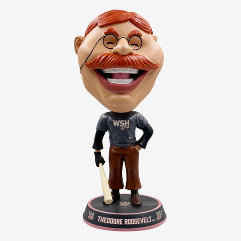 Theodore Roosevelt Washington Nationals 2023 City Connect Field Stripe Bighead MLB Baseball Bobblehead