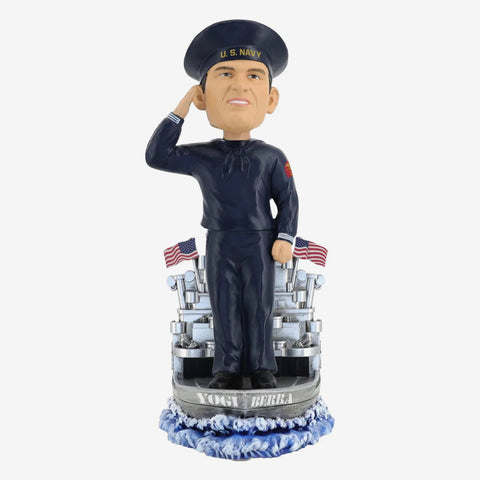 Yogi Berra Memorial Day Service Uniform MLB Bobblehead