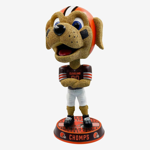 Chomps Cleveland Browns Home Jersey Field Stripe Bighead NFL Football Bobblehead