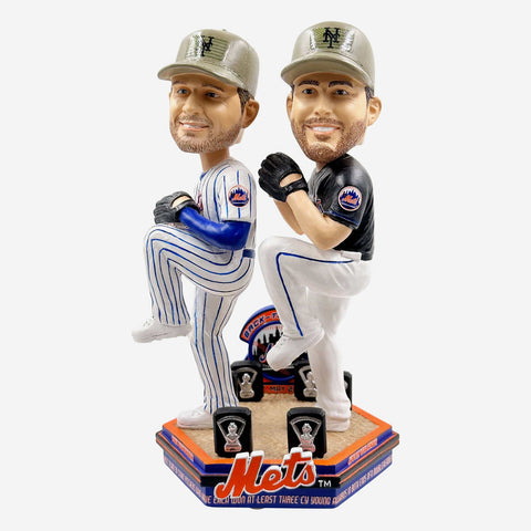Justin Verlander Max Scherzer New York Mets Dual MLB Baseball Bobblehead