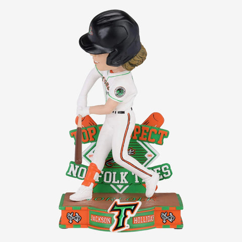 Jackson Holliday Norfolk Tides 2024 Minor League Top Prospect MLB Bobblehead