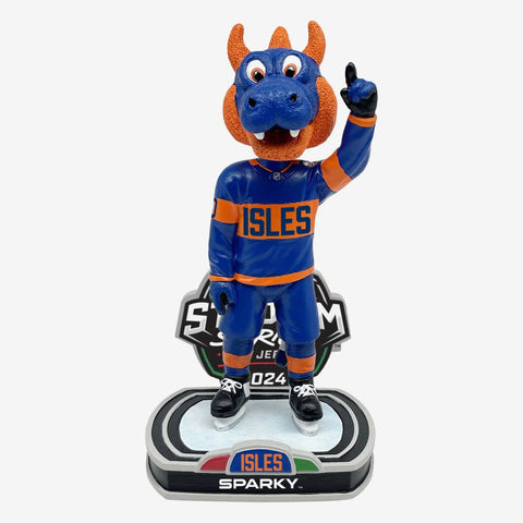 Sparky The Dragon New York Islanders 2024 Stadium Series NHL Hockey Bobblehead