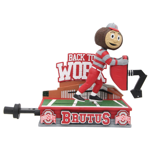 Brutus Buckeye Ohio State Buckeyes 2023 Training Camp NCAA College Bobblehead