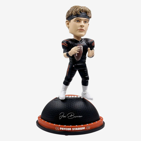 Joe Burrow Cincinnati Bengals Magnetic Stadium Base NFL Football Bobblehead