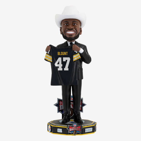 Mel Blount Pittsburgh Steelers 1970 NFL Draft Pick NFL Bobblehead