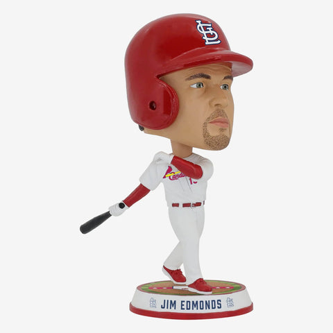 Jim Edmonds St. Louis Cardinals Field Stripe Bighead MLB Baseball Bobblehead