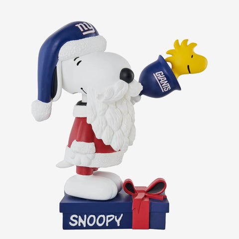 Snoopy & Woodstock New York Giants Peanuts Christmas Special NFL Bobblehead