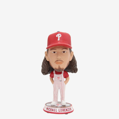 Michael Lorenzen Philadelphia Phillies Bib Overalls Mini Bighead MLB Bobblehead