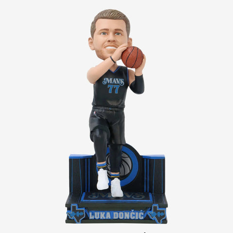 Luka Doncic Dallas Mavericks 2024 City Jersey NBA Bobblehead