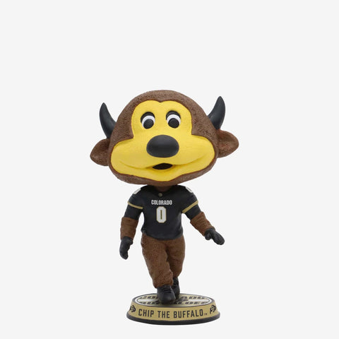 Chip The Buffalo Colorado Buffaloes Mini Bighead NCAA College Bobblehead