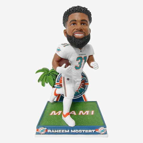 Raheem Mostert Miami Dolphins Gamebreaker NFL Bobblehead