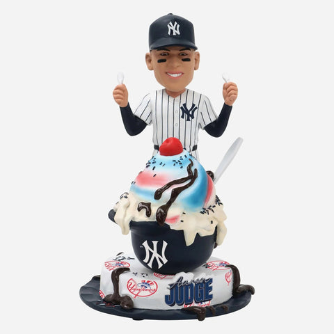 Aaron Judge New York Yankees Ice Cream Helmet MLB Bobblehead