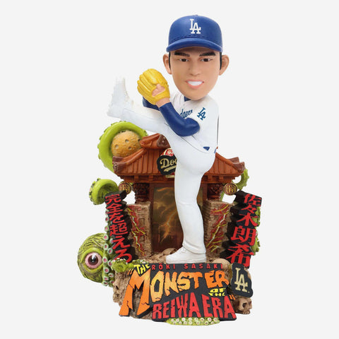 Roki Sasaki Los Angeles Dodgers Nickname MLB Baseball Bobblehead