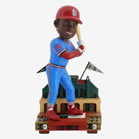 Lou Brock St. Louis Cardinals 2024 Rickwood Field Game Legend MLB Bobblehead