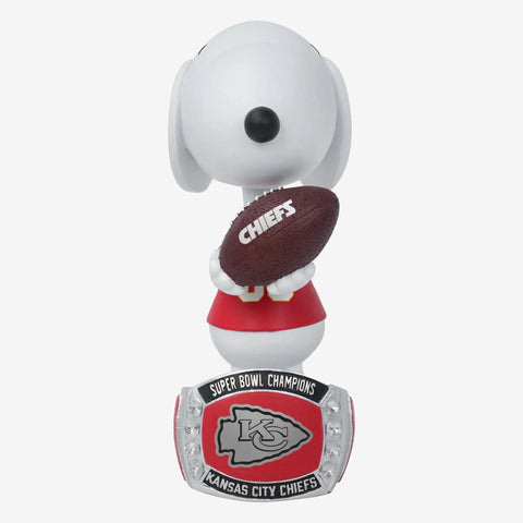 Kansas City Chiefs Peanuts Super Bowl LVIII Champions Ring Base