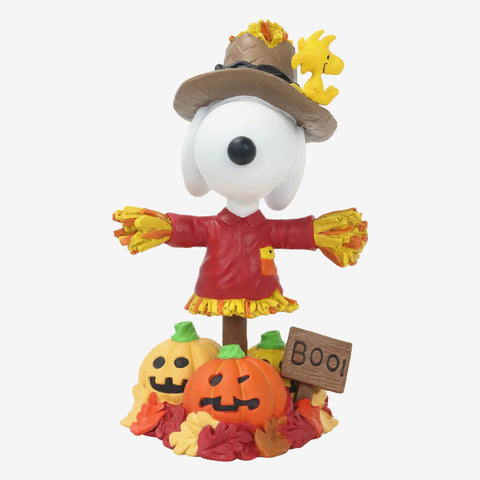 Snoopy Peanuts Halloween Scarecrow Bobblehead