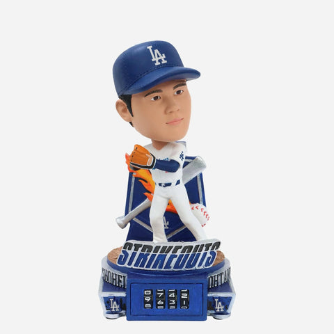 Shohei Ohtani Los Angeles Dodgers Strikeout Counter MLB Baseball Bobblehead